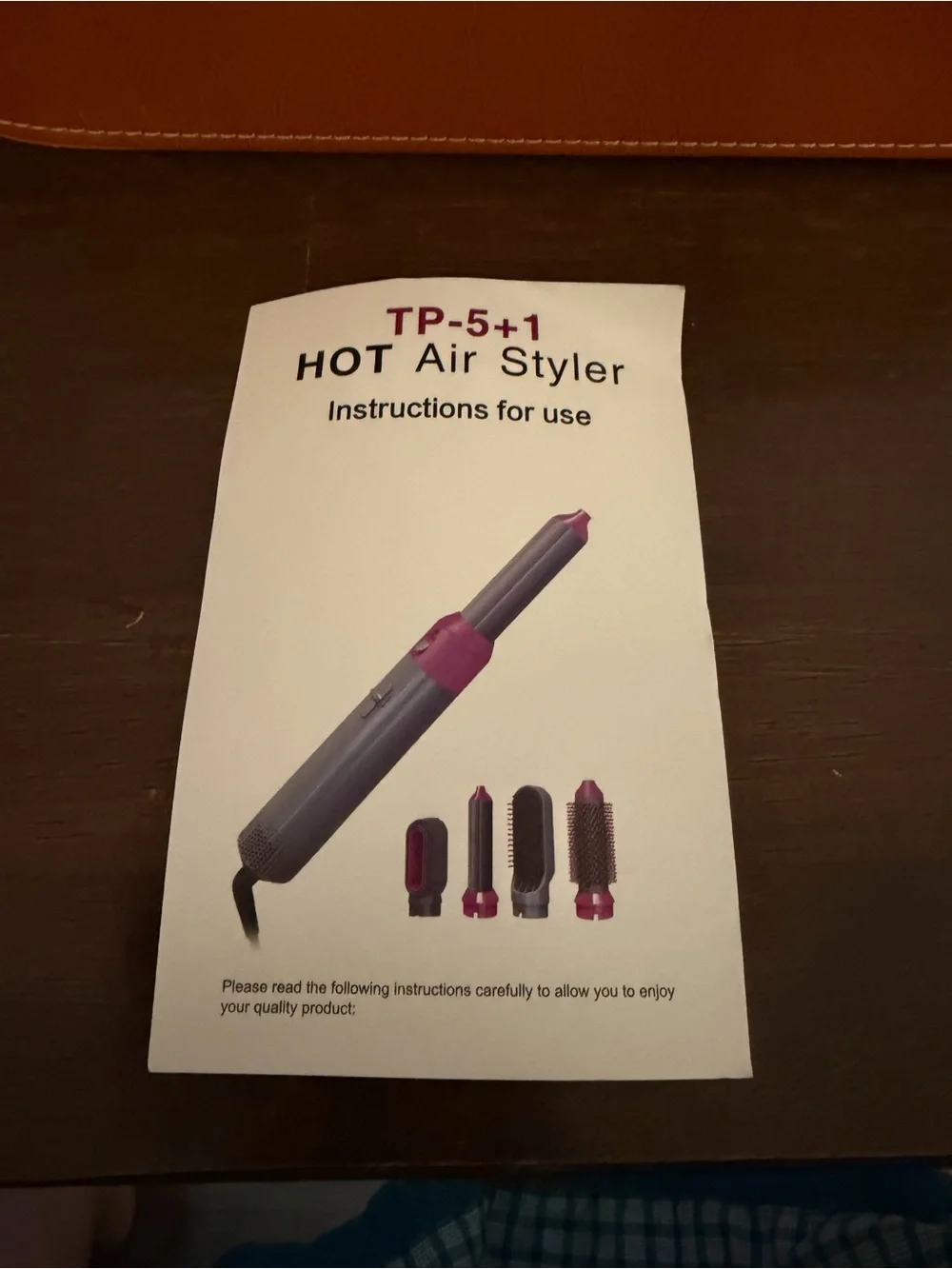 New York Portable Hair Styler - Blue & Gold